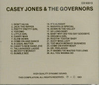 Preview: Casey Jones & The Governors (CD) Preview: Casey Jones & The Governors (CD)