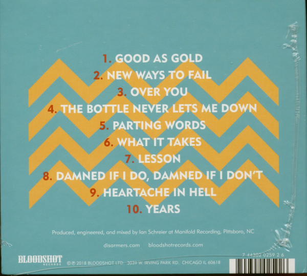 Sara Shook & The Disarmers - Years (CD)