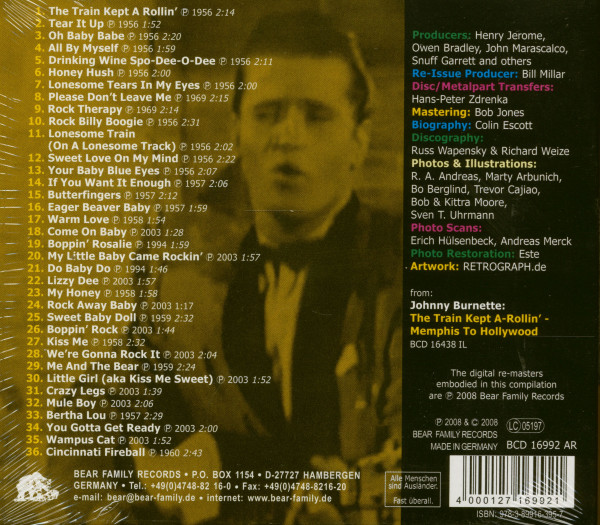 Johnny Burnette - Johnny Rocks