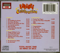 Preview: Karaoke Celebration (CD) Preview: Karaoke Celebration (CD)