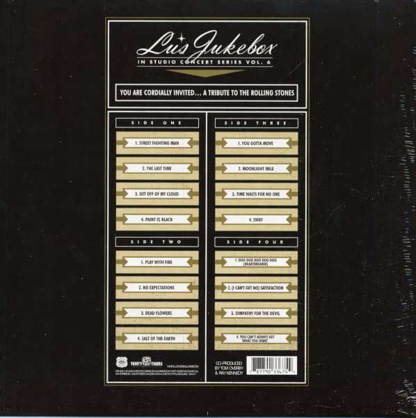 Lu's Jukebox Vol. 6: You Are Cordially Invited....A Tribute To The Rolling Stones (2-LP)