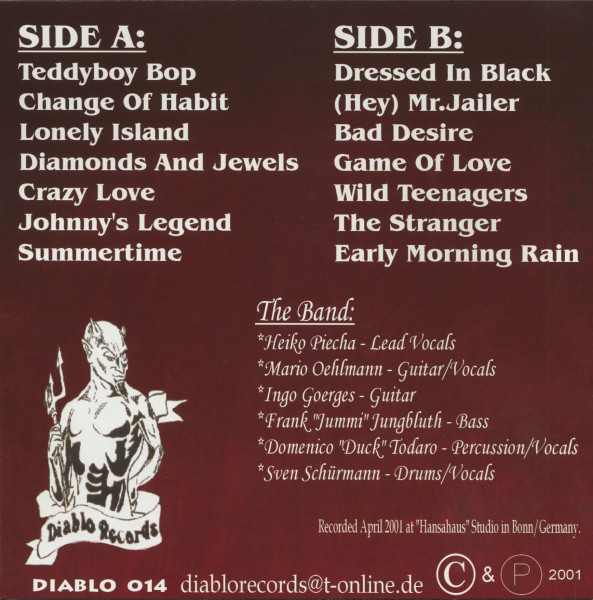 Dressed In Black (LP)