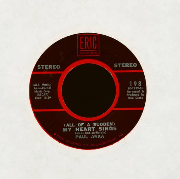 (All Of A Sudden) My Heart Sings - My Home Town (7inch, 45rpm) (All Of A Sudden) My Heart Sings - My Home Town (7inch, 45rpm)