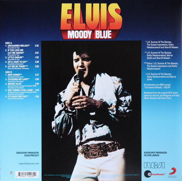 Moody Blue (LP, 180g Vinyl, Ltd. Deluxe Edition)