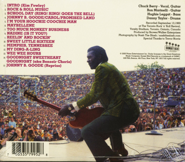 Toronto Rock 'N' Roll Revival 1969 (CD)