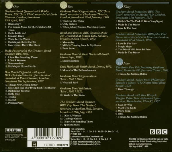 Live At The BBC And Other Stories (4-CD)