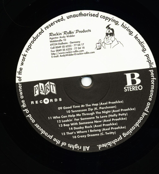 Bop With The Roosters (LP)