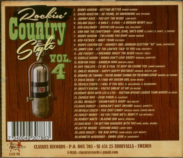 Rockin' Country Style Vol.4 (CD)