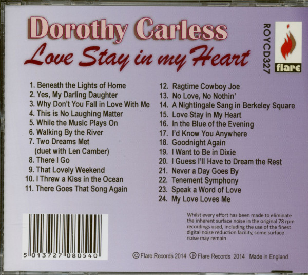 Love Stay In My Heart (CD)