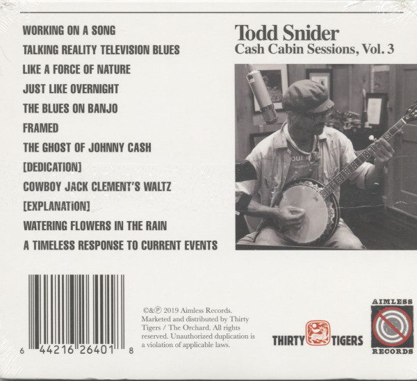 Cash Cabin Sessions Vol.3 (CD)