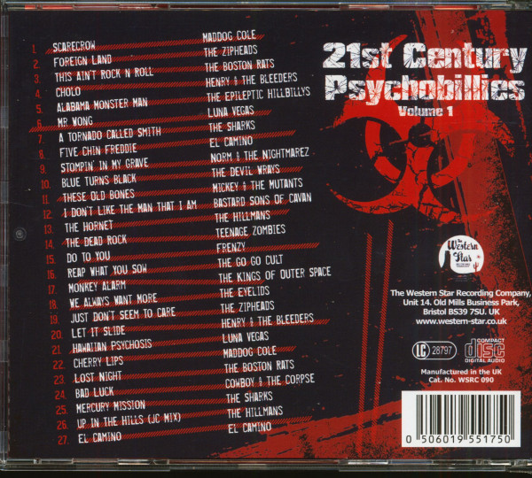 21st Century Psychobillies Vol.1 (CD)