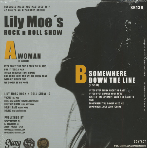 Woman - Somewhere Down The Line (7inch, 45rpm, PS, BC)