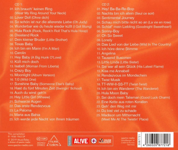 Hula Rock: 50 große Erfolge (2-CD)