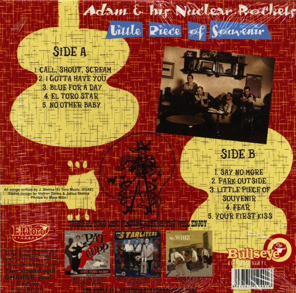 Little Piece Of Souvenir - 10 Rockers And Heartbreakers (LP, 10inch + CD, Ltd.)