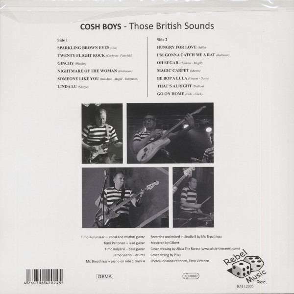 Those British Sounds (LP, White Vinyl, Limited & Numbered)