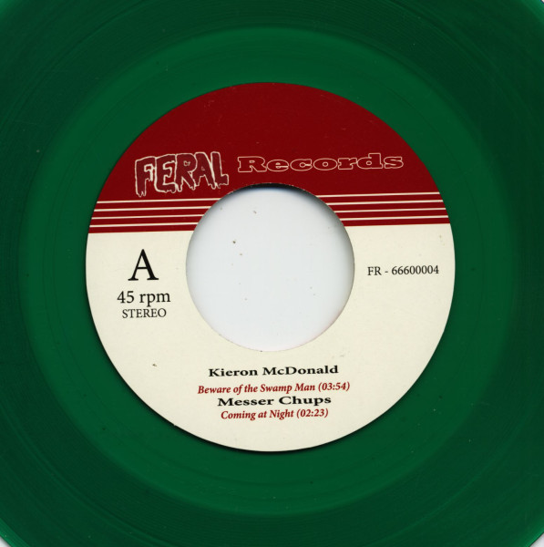 Swamp Man+ Feral Comic #6 (7inch EP, 45rpm & Comic)