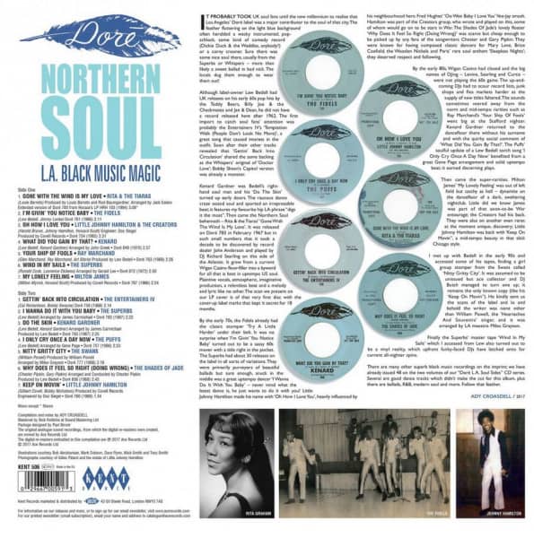 Dore Northern Soul - L.A. Black Magic (LP)