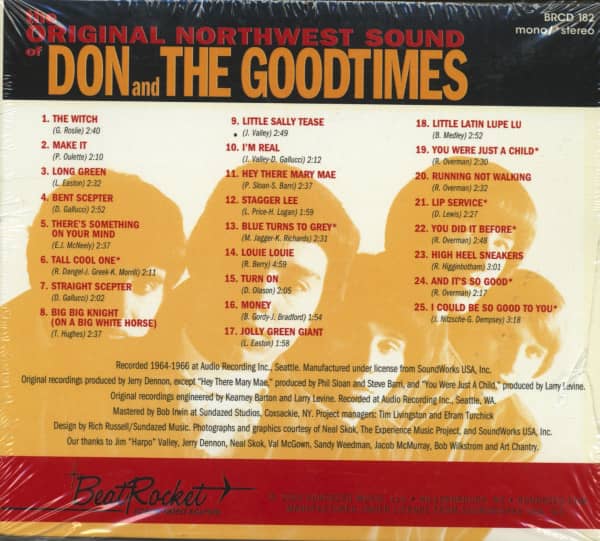 The Original Northwest Sound Of Don & The Goodtimes (CD)