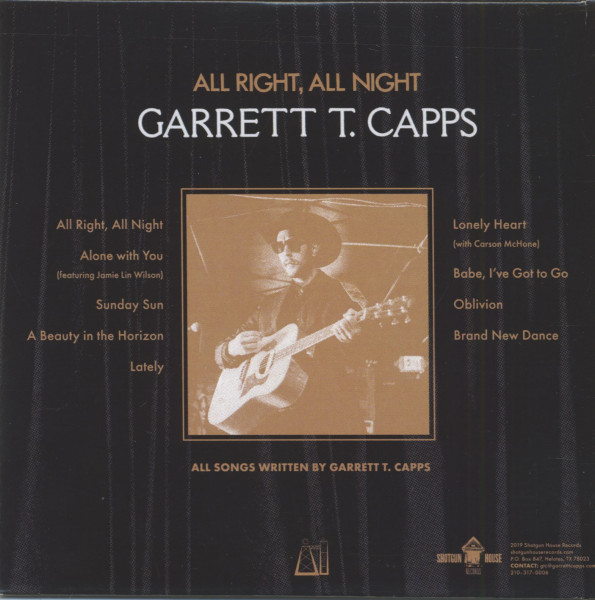 All Right, All Night (CD)