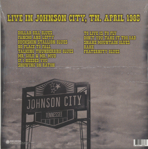 Live In Johnson City, TN. April 1985 (LP)