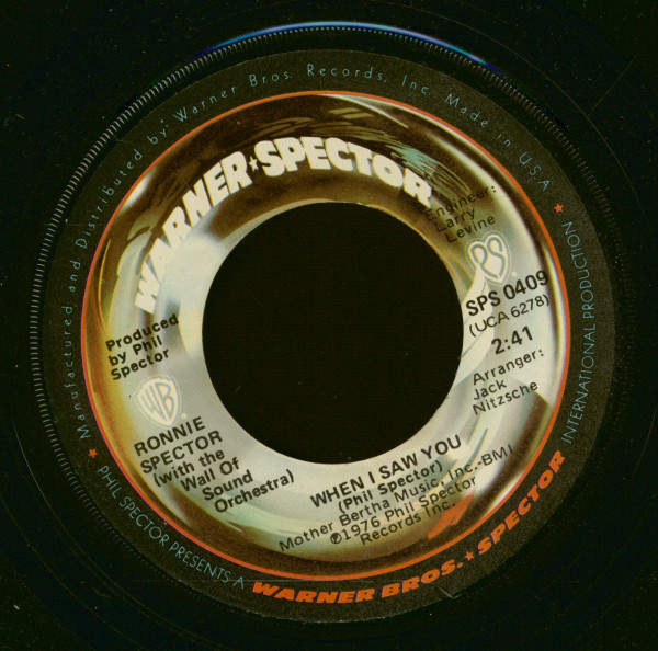 Paradise - When I Saw You (7inch, 45rpm)