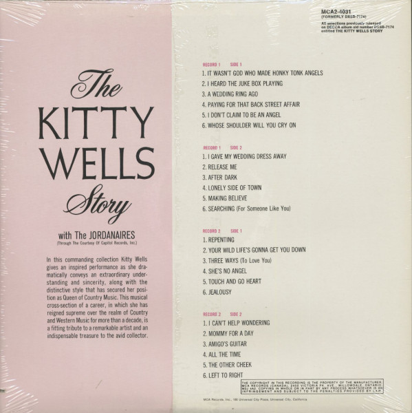 The Kitty Wells Story (2-LP)