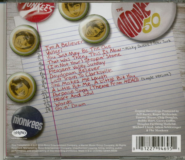 The Monkees Forever - Greatest Hits (CD)