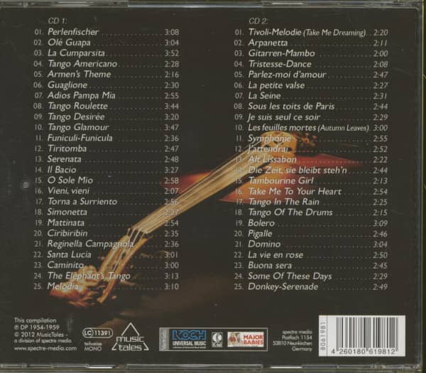 Song Of The Pearlfisher (1954-59) 2-CD