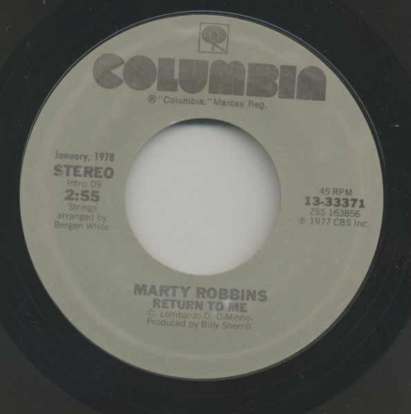 Among My Souvenirs - Return To Me (7inch, 45rpm)