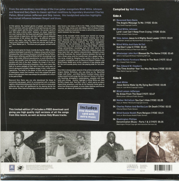 Rough Guide - Holy Blues (LP, Ltd.)