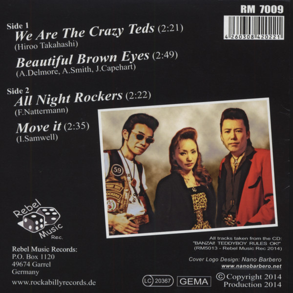 Teddy Boy Rock & Roll EP