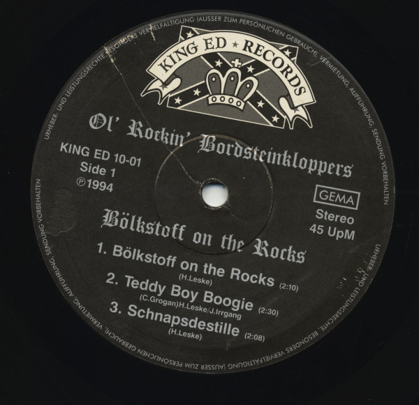 Bölkstoff On The Rocks (LP, 10inch)