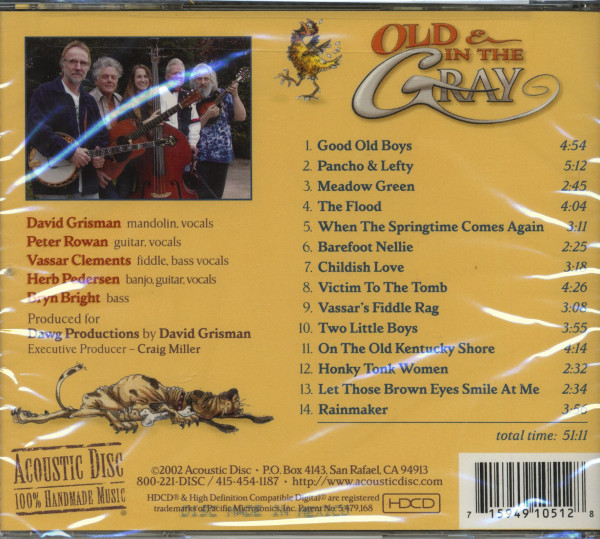 Old & In The Gray (CD)