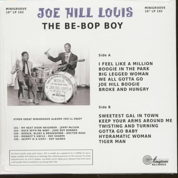 The Be-Bop Boy (LP, 10inch)