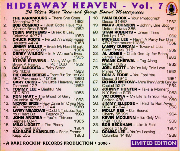Hideway Heaven Vol.7