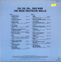 Preview: Da, Da, Da Das War Die... Neue Deutsche Welle (LP) Preview: Da, Da, Da Das War Die... Neue Deutsche Welle (LP)