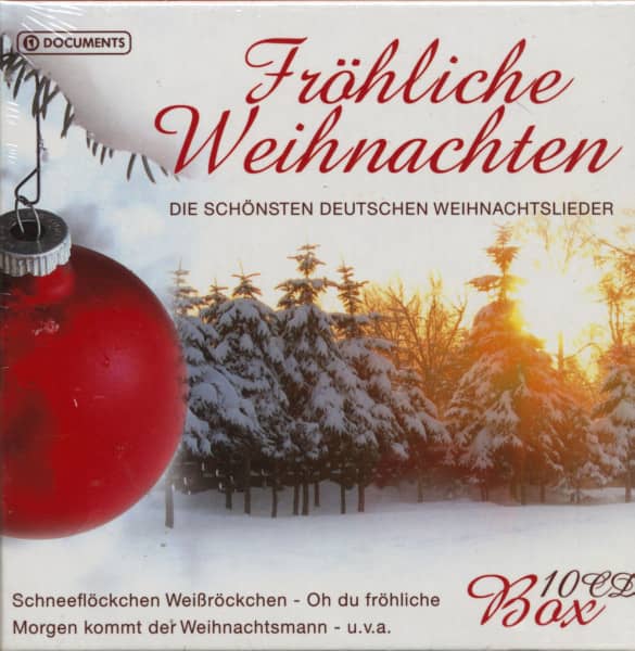 Fröhliche Weihnachten - Die Schönsten Deutschen Weihnachtslieder (10-CD) Fröhliche Weihnachten - Die Schönsten Deutschen Weihnachtslieder (10-CD)