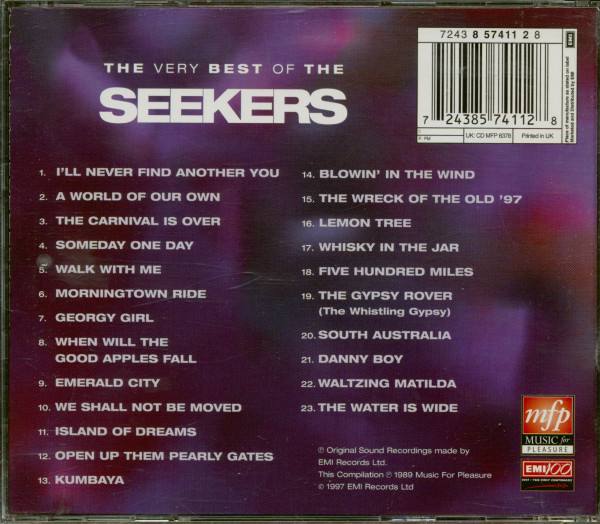 The Very Best Of The Seekers (CD)