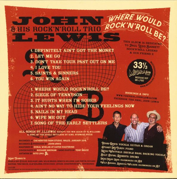 Where Would Rock'n'Roll Be? (LP)