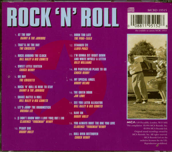Rock 'N' Roll - 20 Golden Greats (CD)