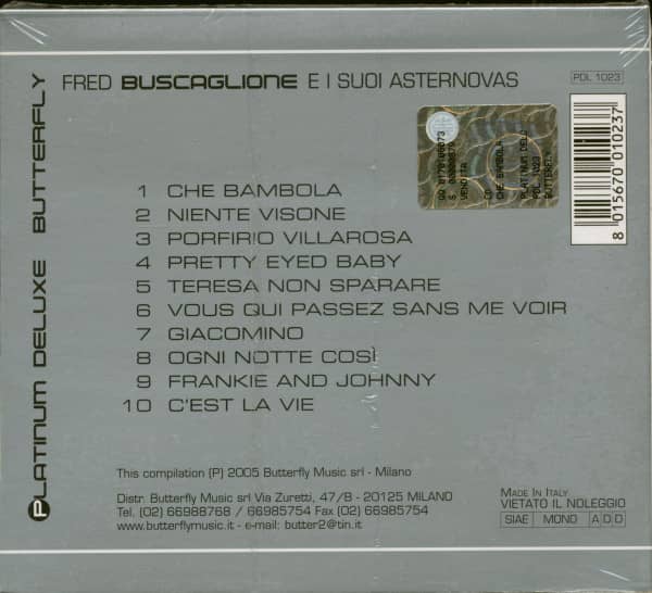 Platinum Deluxe Butterfly (CD)