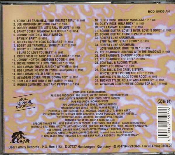 Vol.8 Rockabilly From The Vaults Of Fabor, Abbott & Radio (CD)