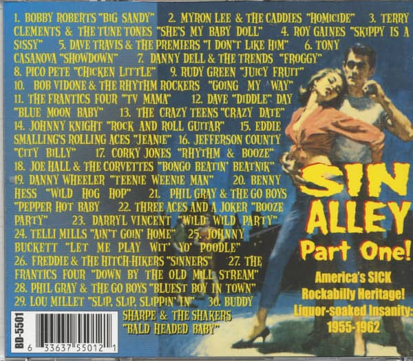 Sin Alley Part 1 (CD)