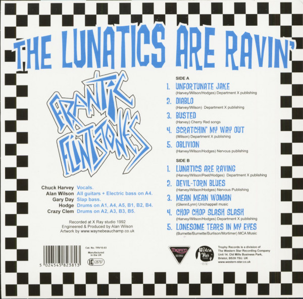 The Lunatics Are Ravin' (LP, 10inch, colored Vinyl, Ltd.)