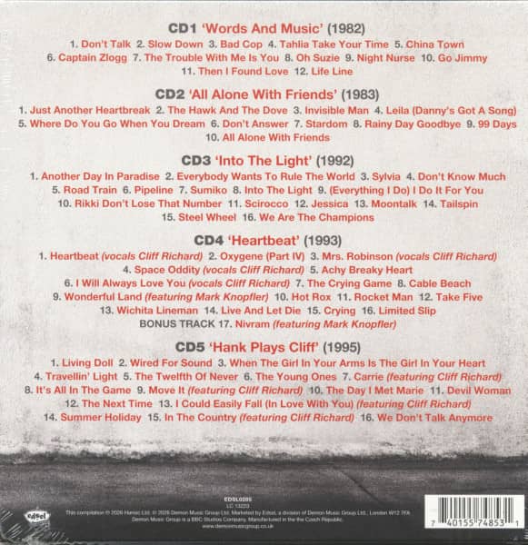 The Studio Album Collection 1982 - 1995 (5-CD Deluxe Edition)