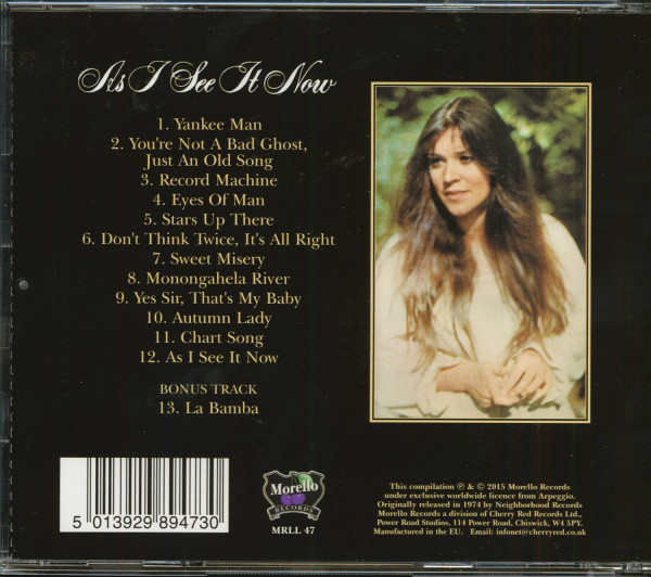 As I See It Now (CD)