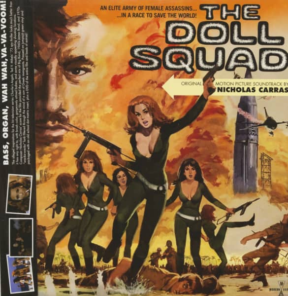 The Doll Squad - Soundtrack (LP & DVD, Colored Vinyl) The Doll Squad - Soundtrack (LP & DVD, Colored Vinyl)