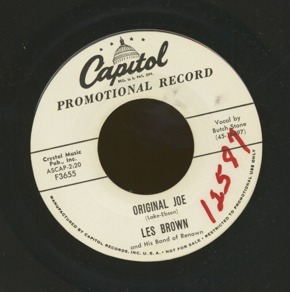 If I Had The Money - Original Joe (7inch, 45rpm)