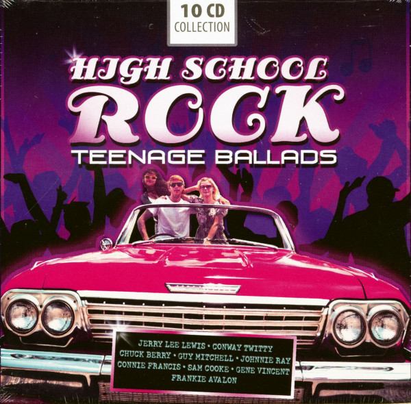 High School Rock: Teenage Ballads (10-CD-Box-Set) High School Rock: Teenage Ballads (10-CD-Box-Set)
