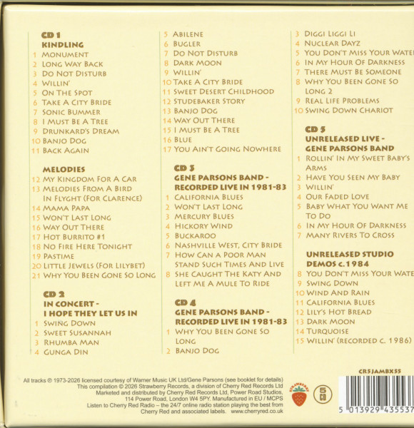 Kindling And Beyond - The Solo Recordings 1973 - 1986 (5-CD Box)